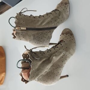 Exquisite Jimmy Choo suede booties